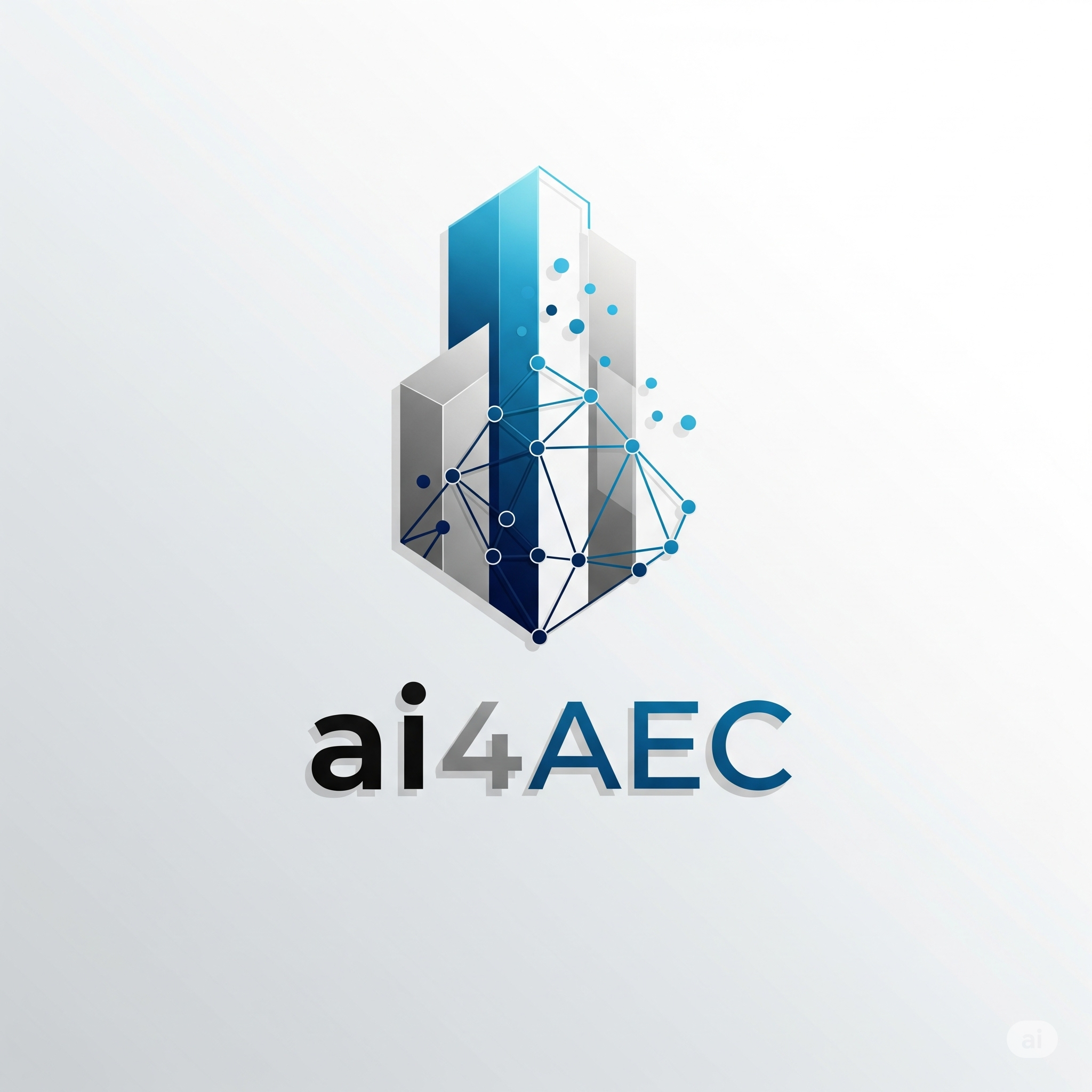 AI4AEC Logo - AI for Architecture, Engineering, Construction